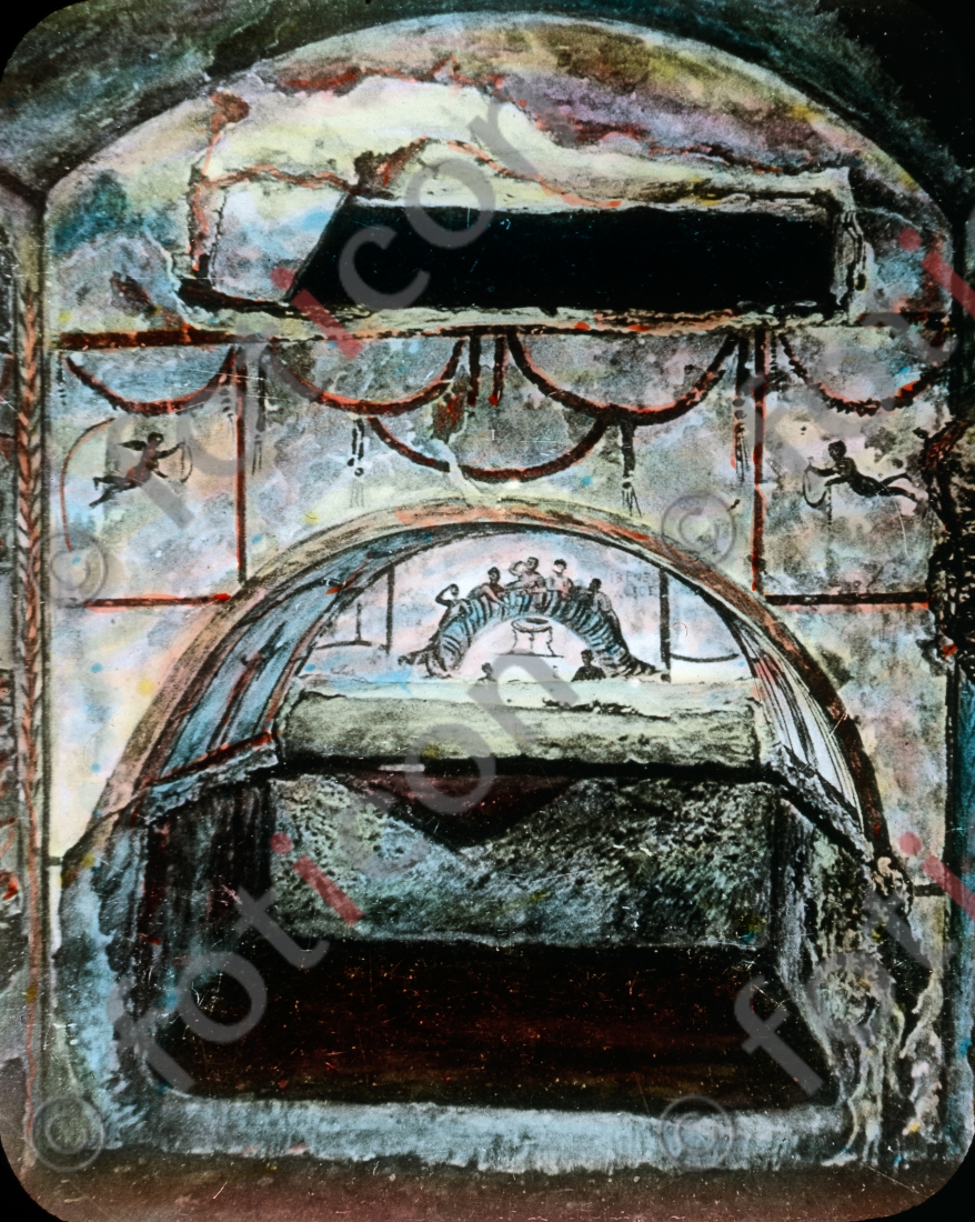 Grabnische | Grave niche - Foto foticon-simon-107-016.jpg | foticon.de - Bilddatenbank für Motive aus Geschichte und Kultur